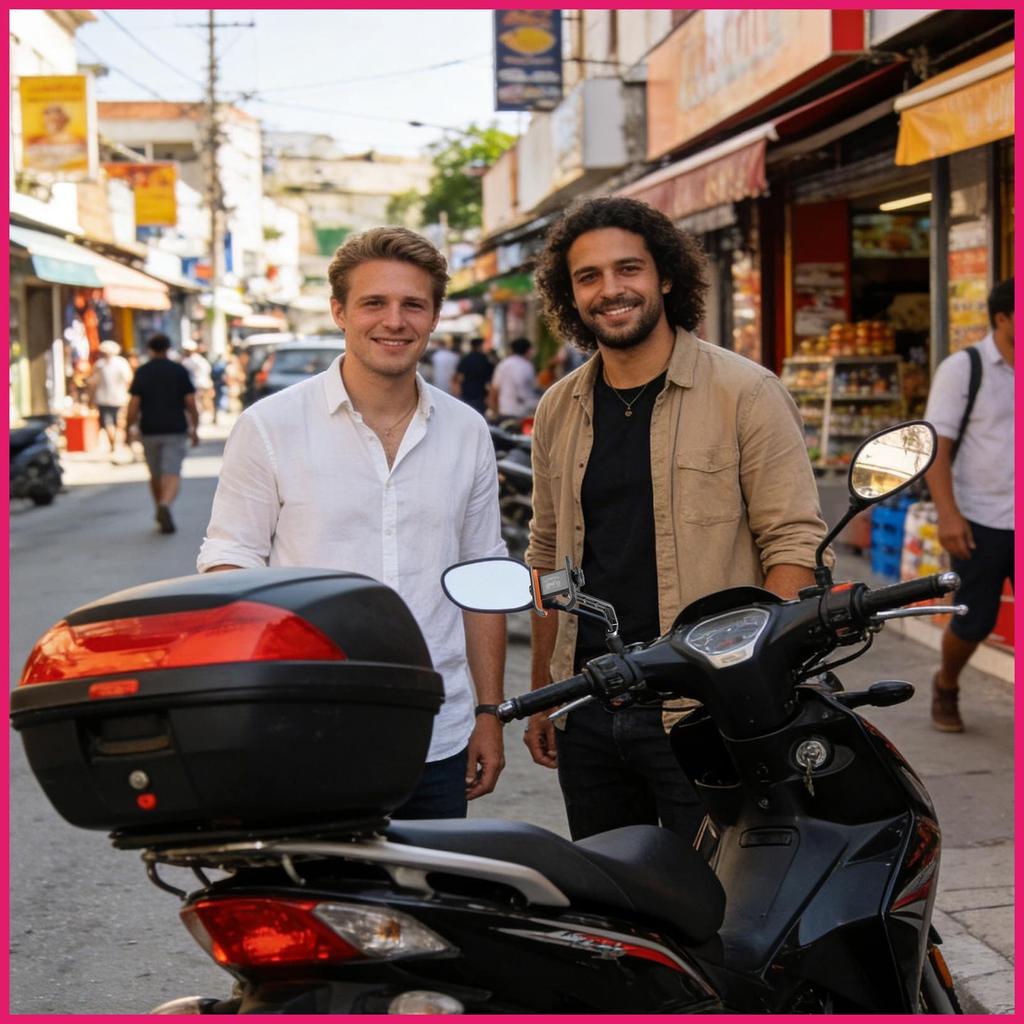 Scooter Suporte Do Telefone Guiador Braçadeira Celular Elétrico Para Touring Esporte Corrida Navegação terkibr