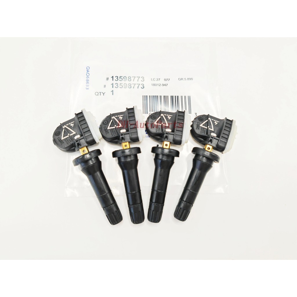 4PCS 13598773 13516165 SENSOR TPMS Do De Pressão Dos Pneus 433mhz Para Buick Enclave CCadillac XT5 Camaro Silverado Trav