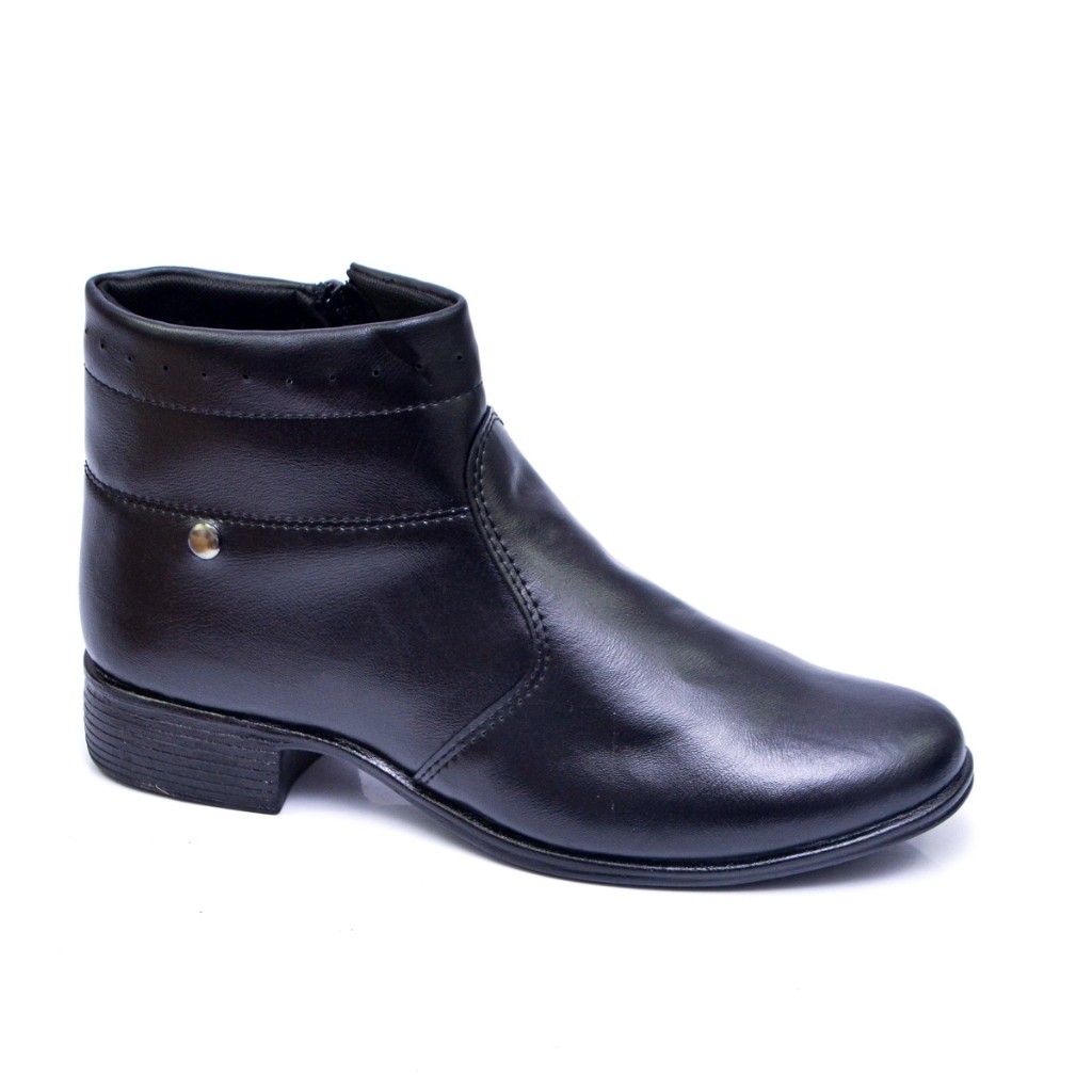 Coturno Feminino Casual Leve Confortável Cano Curto Estiloso Moda Outono Inverno