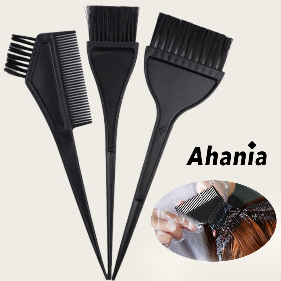 KIT de 3 Peças para Pintura de Cabelos com Pincéis Tingimento Coloração Matização Hidratação em Oferta na Shopee