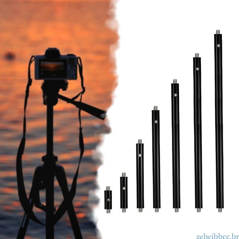 zebeibbcbr Adaptador Montagem Câmera Ajustável 7 Tamanhos Conector Alumínio Para Microfones Tripé Suporte