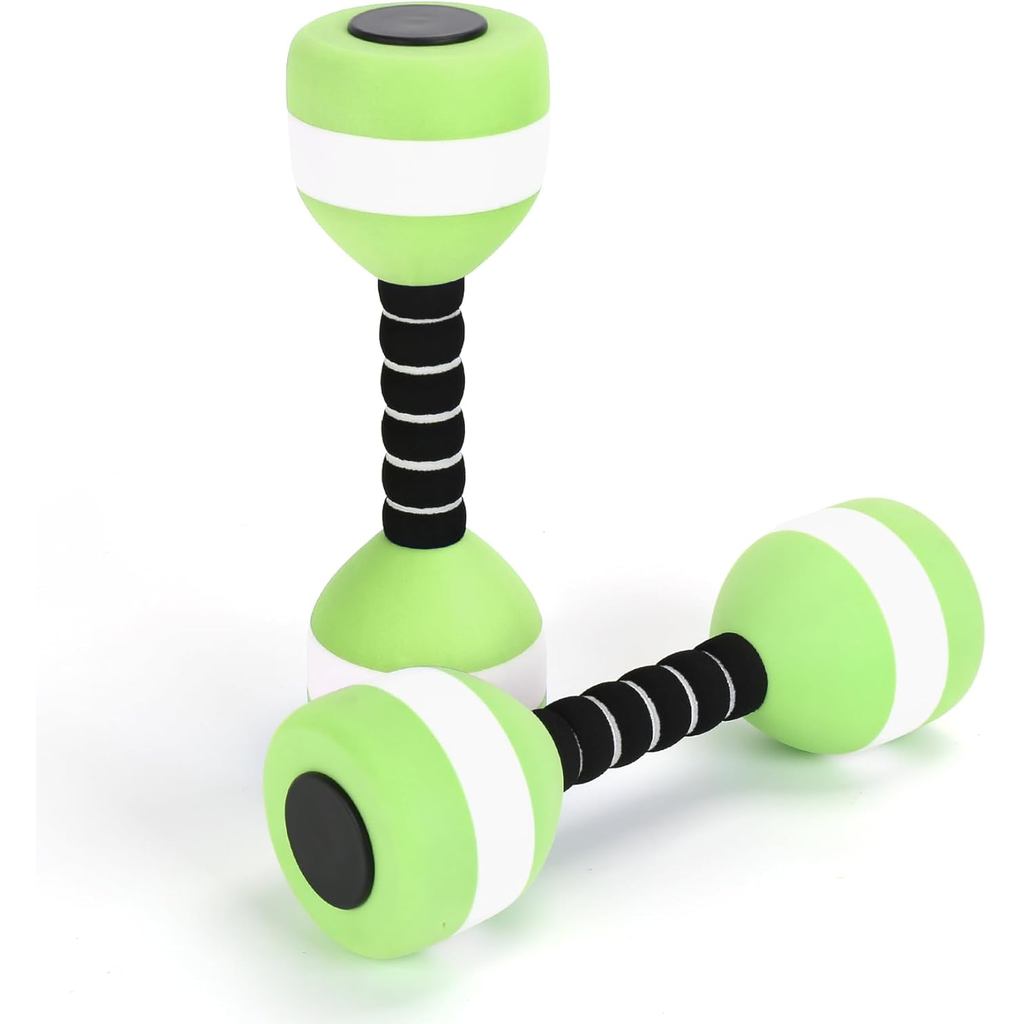 Halteres Aquáticos, 2 Peças de Pesos Aquáticos em Espuma EVA, Halteres para Exercícios Aquáticos para Adultos, Jovens e 