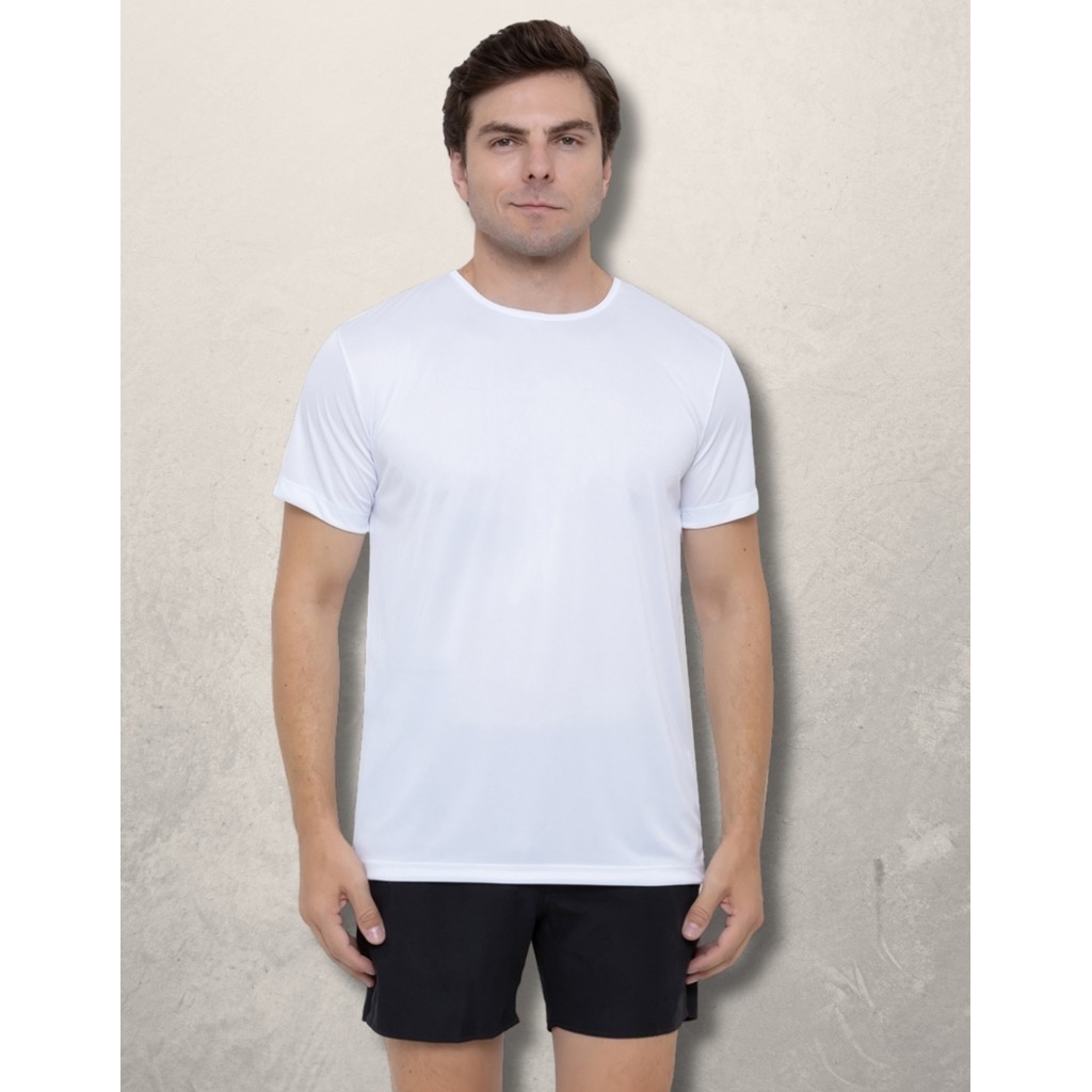 Camiseta Masculina Dry Proteção Solar UV50 Térmica Anti Suor Academia Esporte Basica Lisa