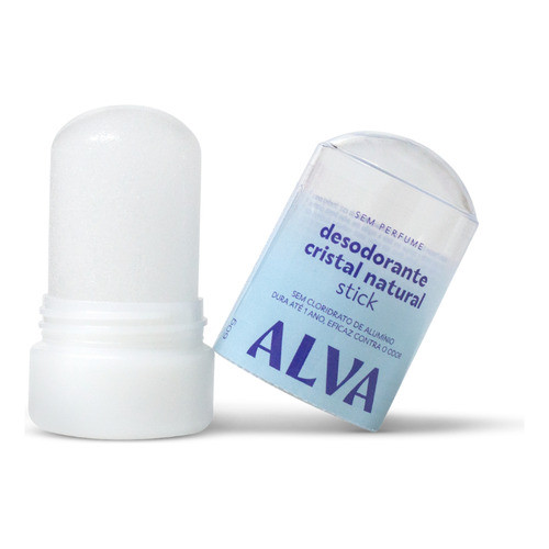 Desodorante Stick Kristall Sensitive Alva - 60g Fragrância Sem Perfume