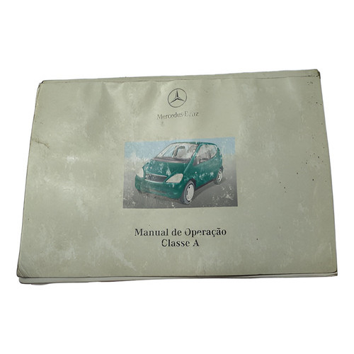 Manual Proprietário Mercedes Classe A 160 190 1996 2006