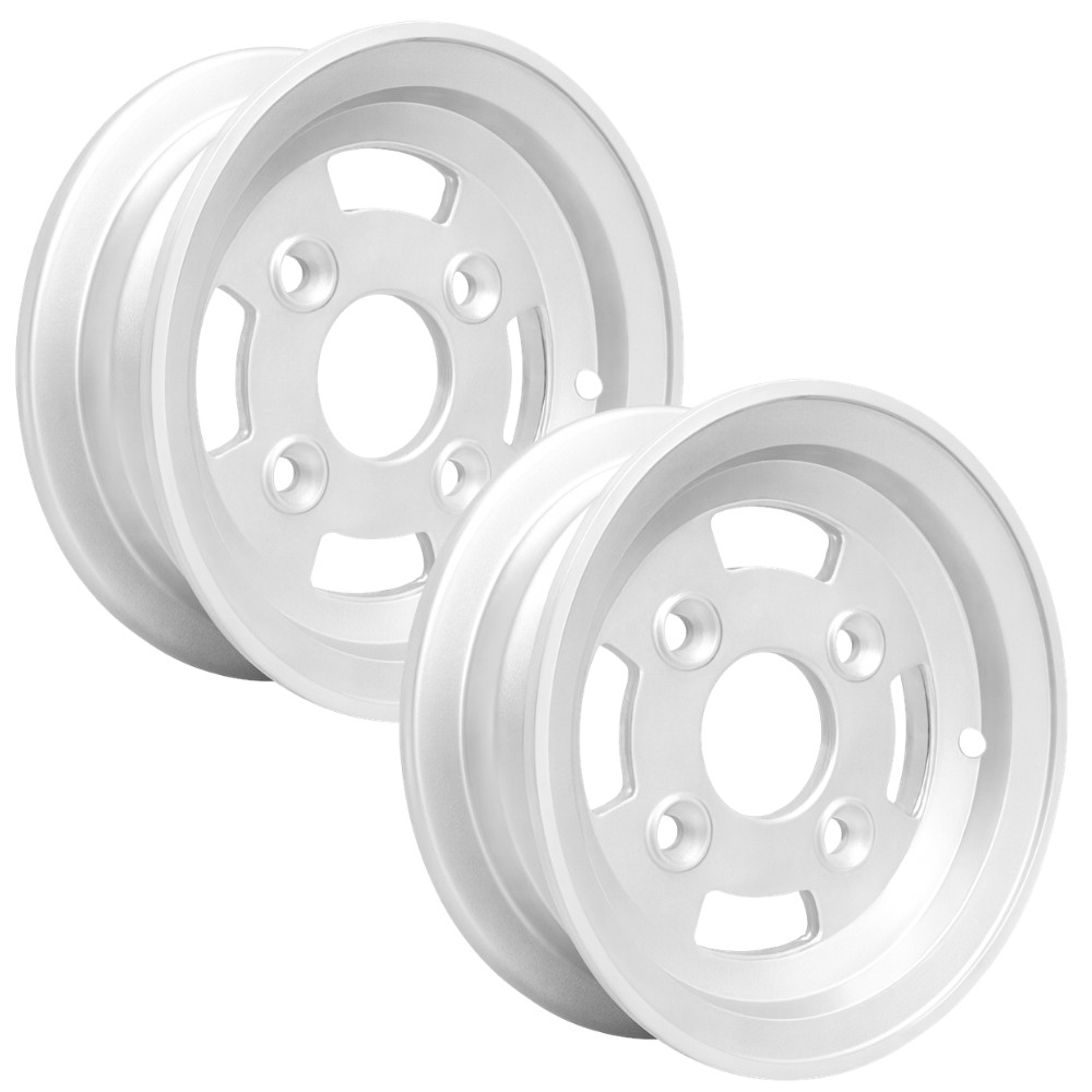 Roda aro 8 de aluminio 4x100 300 kg carretinha moto agricola furo cobra