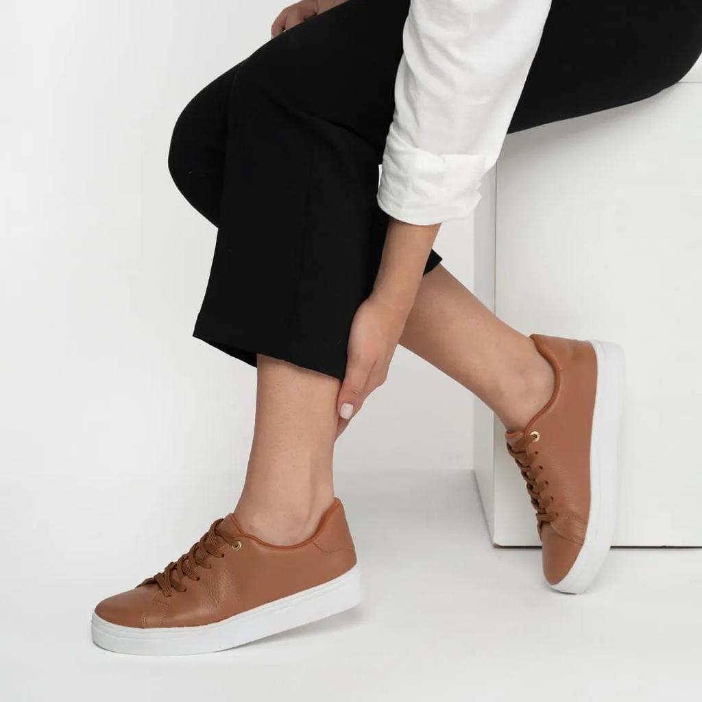 Tênis OSC Casual Couro Feminino