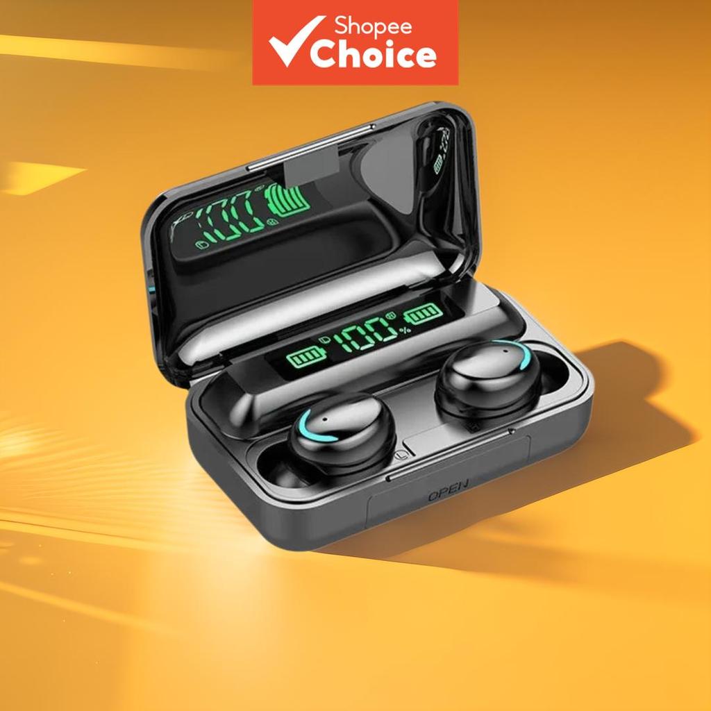  Fones de ouvido Bluetooth TWS, fones de ouvido sem fio com microfone para esportes, fones de ouvido para corrida com