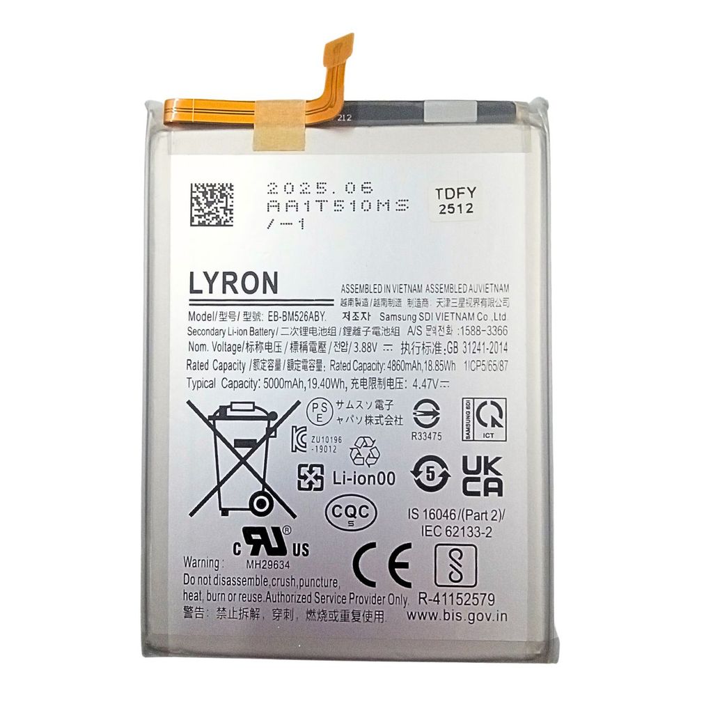 Bateria BM526 Para Celular Compatível Com M52 M53 M33 M23 A23