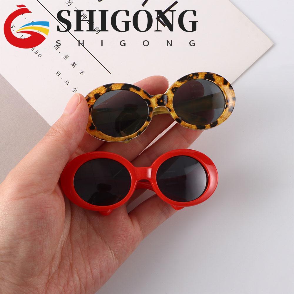 SHIGONG Óculos De Gato Moda Plástico Acessórios Para Animais De Estimação Produtos Fotos De Gatos Pequenos Adereços Olho