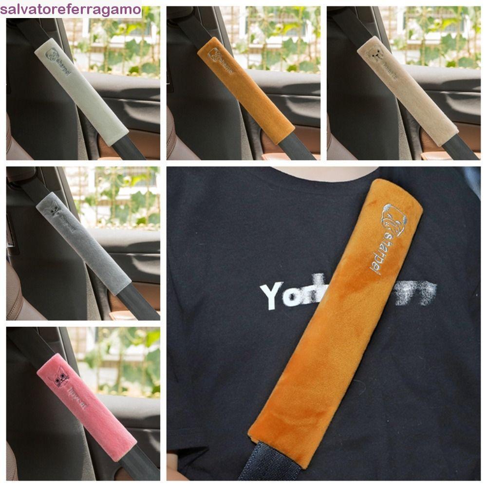 Capa De Cinto De Segurança De Carro SALVATOREFERRAGAMO , Protetor Confortável De Animal Fofo , Alongar