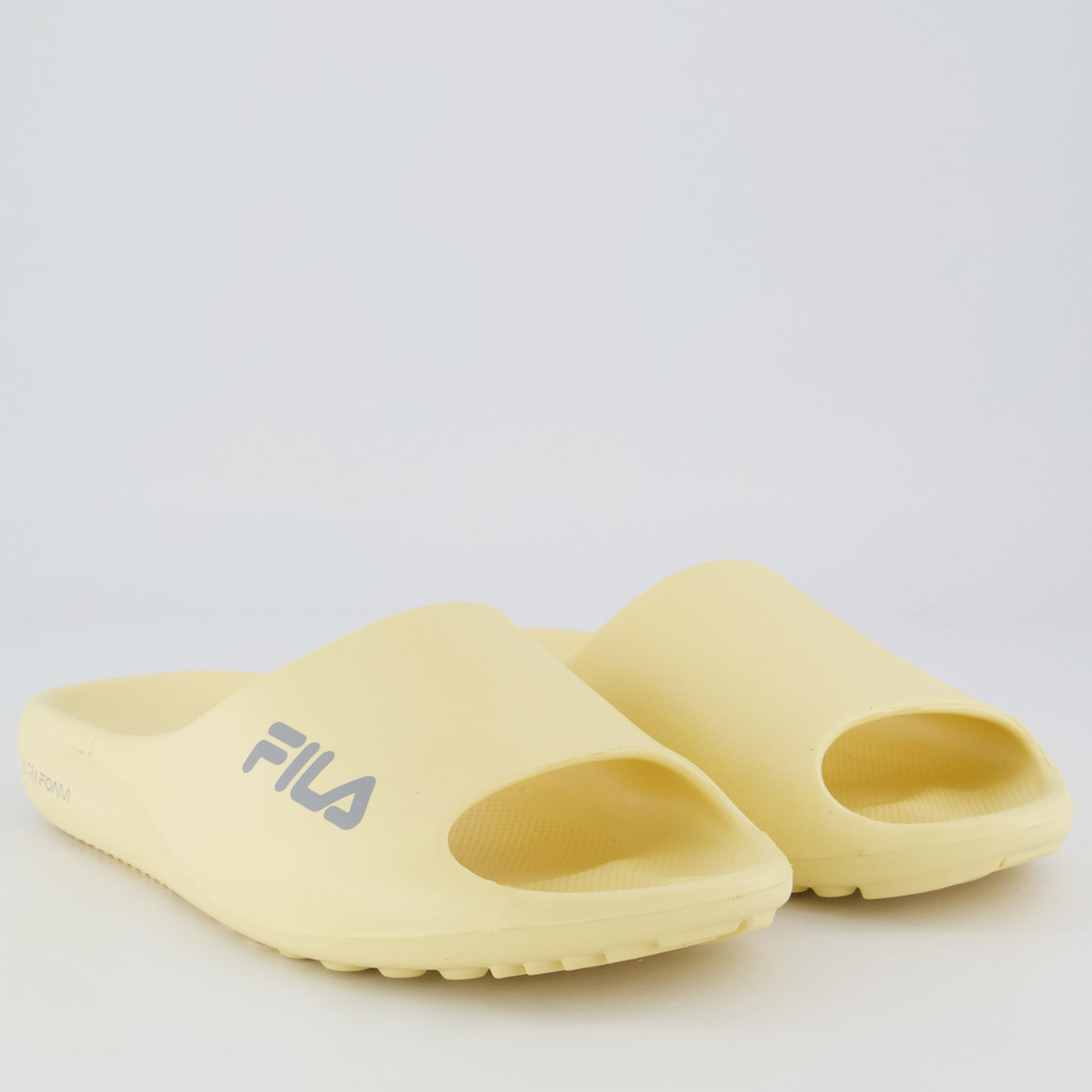 Chinelo Fila Drifter Foam Creme e Cinza — imagem 2 de 2