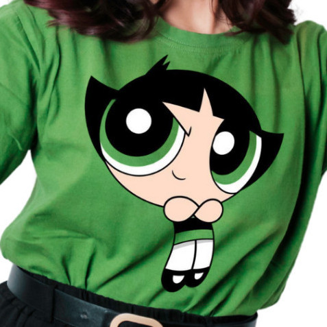 Camiseta Infantil Meninas Superpoderosas Algodão 100% Docinho Lindinha Florzinha