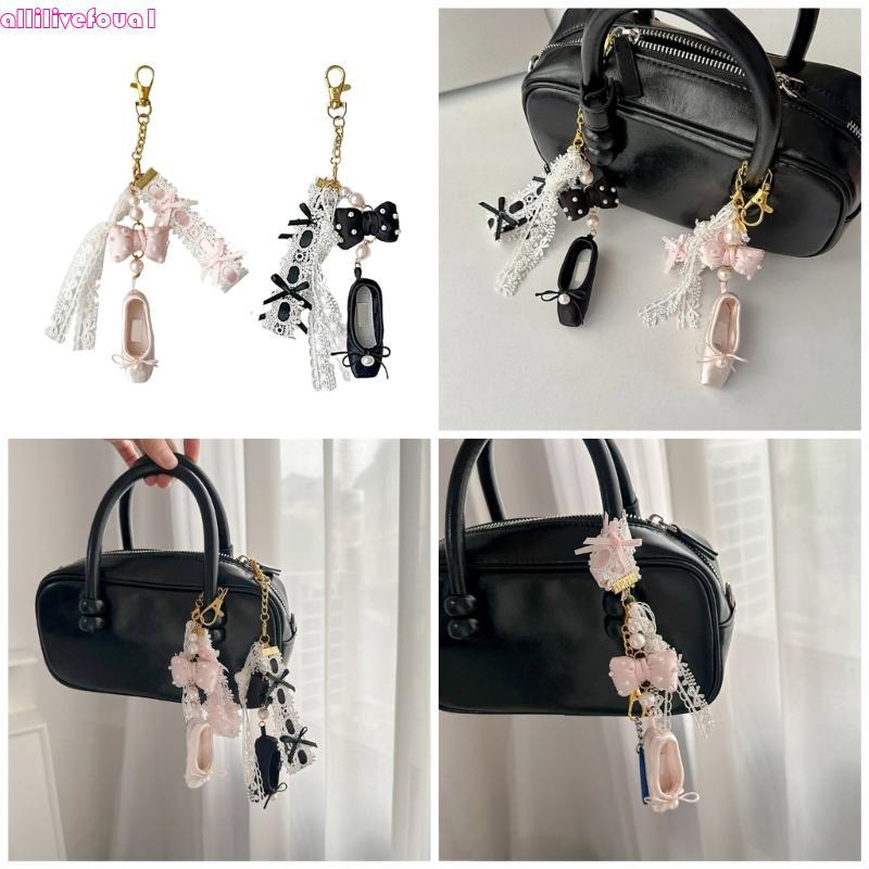 allilivefoua1 Chaveiro Sapato Elegante Para Entusiastas Dança, Bolsa Corrente Telefone, Pingente