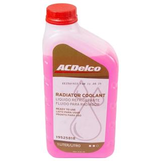 Fluido radiador pronto uso rosa 1L ACDelco 19525818 em Oferta na Shopee