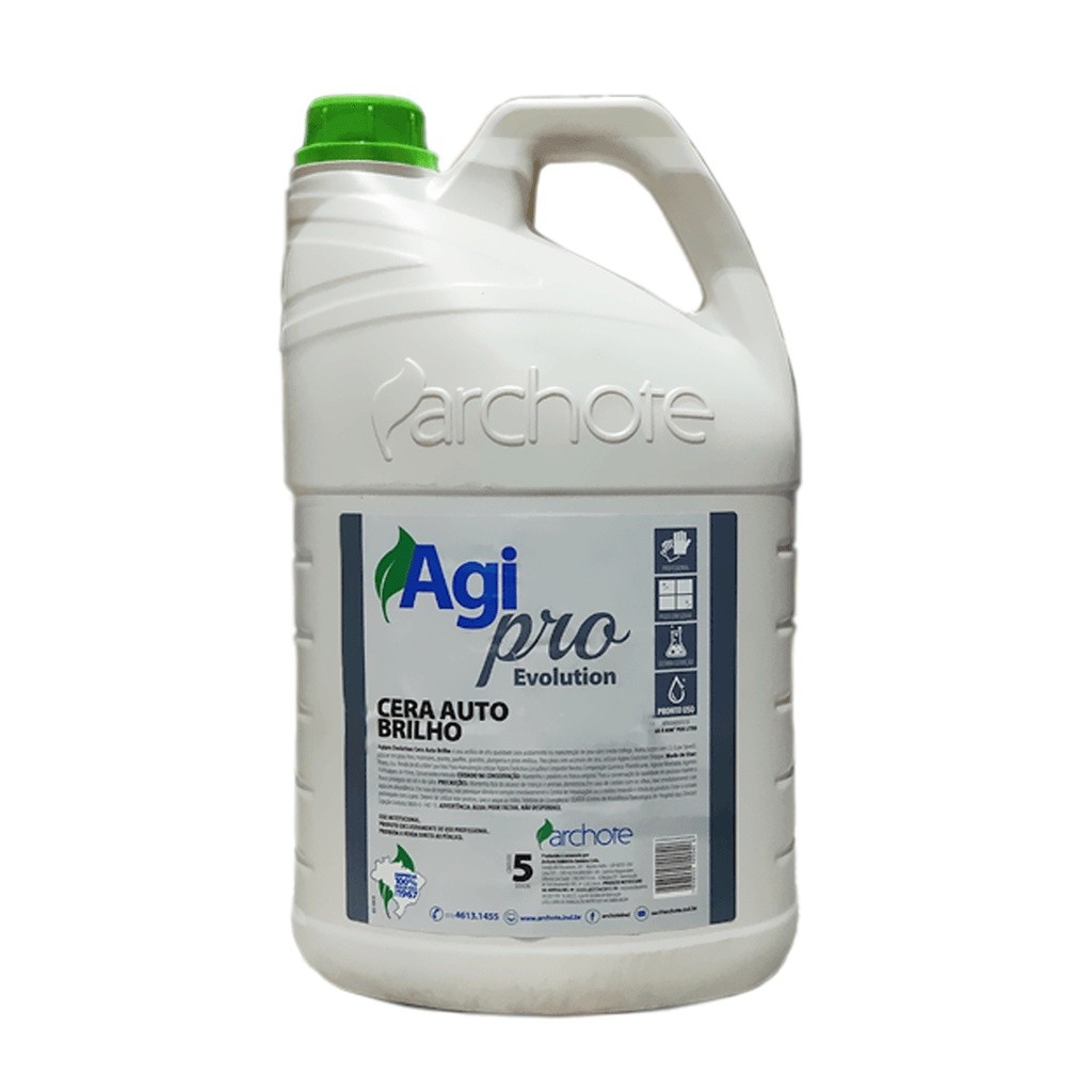 Cera Liquída Auto Brilho 5L Agipro