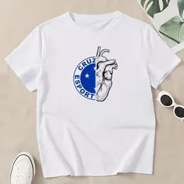 Camiseta Cruzeiro Camisa Cruzeiro Oficial Masculina Futebol Raposa Cabuloso Torcedor Time Cruzeiro Mineiro Uniforme Azul