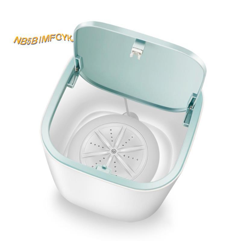 H0t-Mini Máquina De Lavar Roupa Automática Doméstica Desidratada Tubo 3.8L Limpador De Cuidados Com Roupas Íntimas Secas