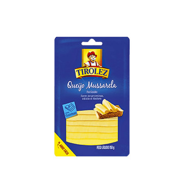 Tirolez Mussarela Queijo Fatiado em Oferta na Shopee