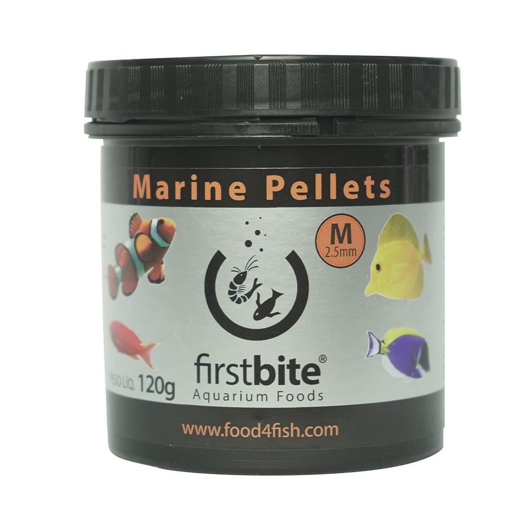 ALIMENTO BCUK FIRST BITE MARINE PELLETS  S 120G (GRAO 1MM)