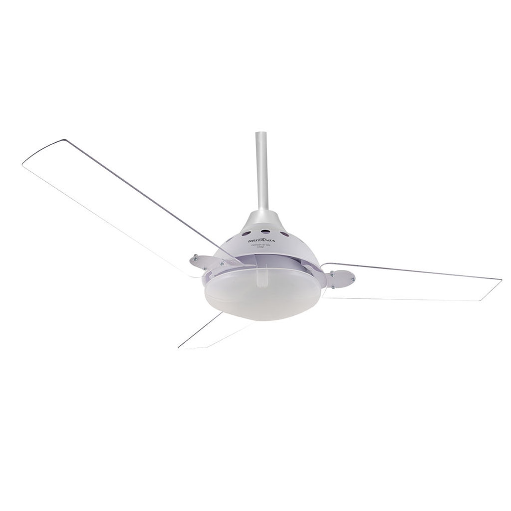 Ventilador de Teto Britânia Silencioso 131W Cristal BVT05B em Oferta na Shopee