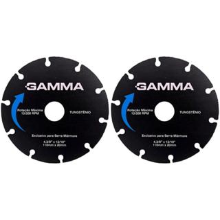 Disco de Corte 110mm em Tungstênio para Madeira com 2 unidades GAMMA em Oferta na Shopee