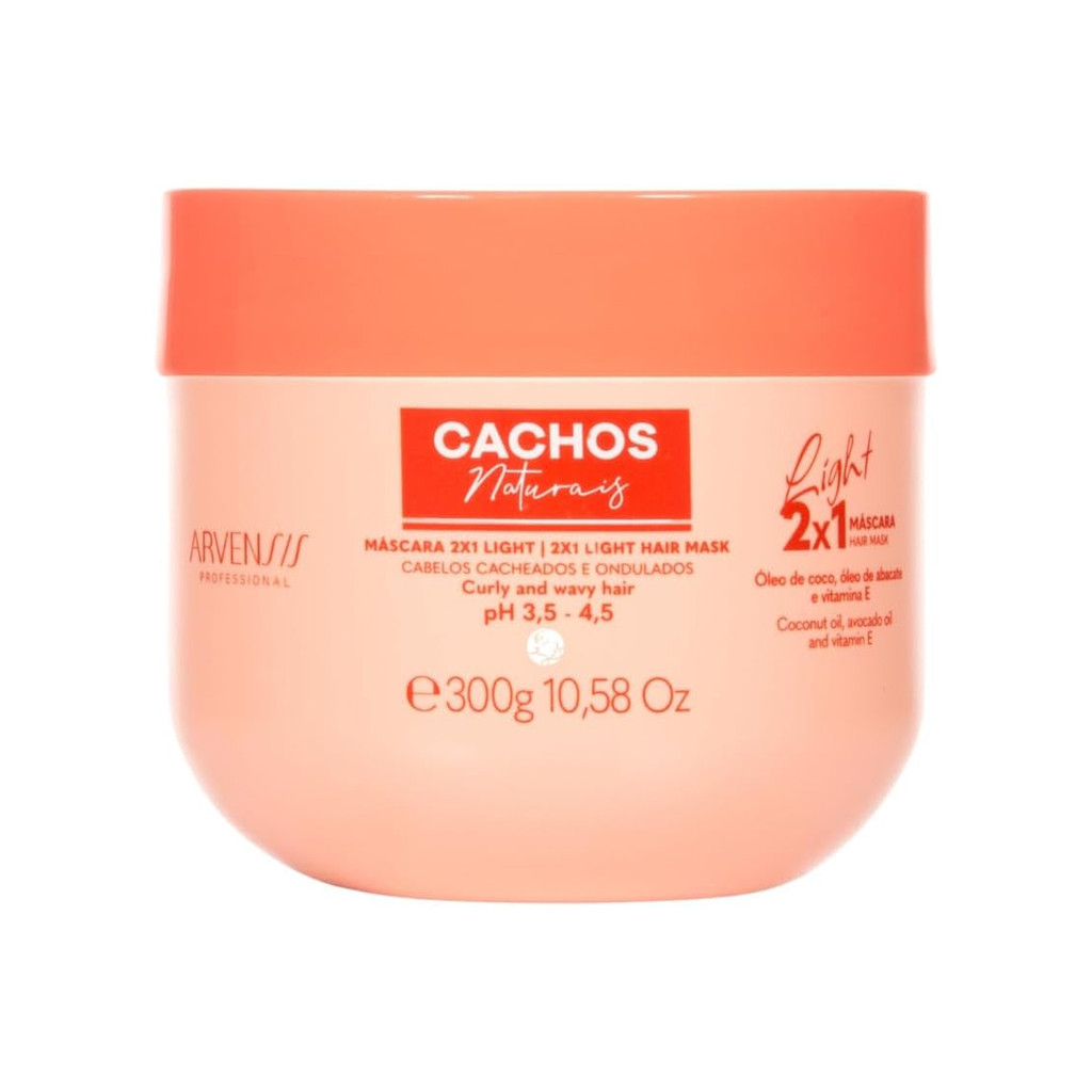 Mascara Capilar Arvensis 2x1 Light 300g