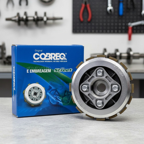 Kit Embreagem Cg Titan Mix 2010 Bross 150 Original Cobreq em Oferta na Shopee