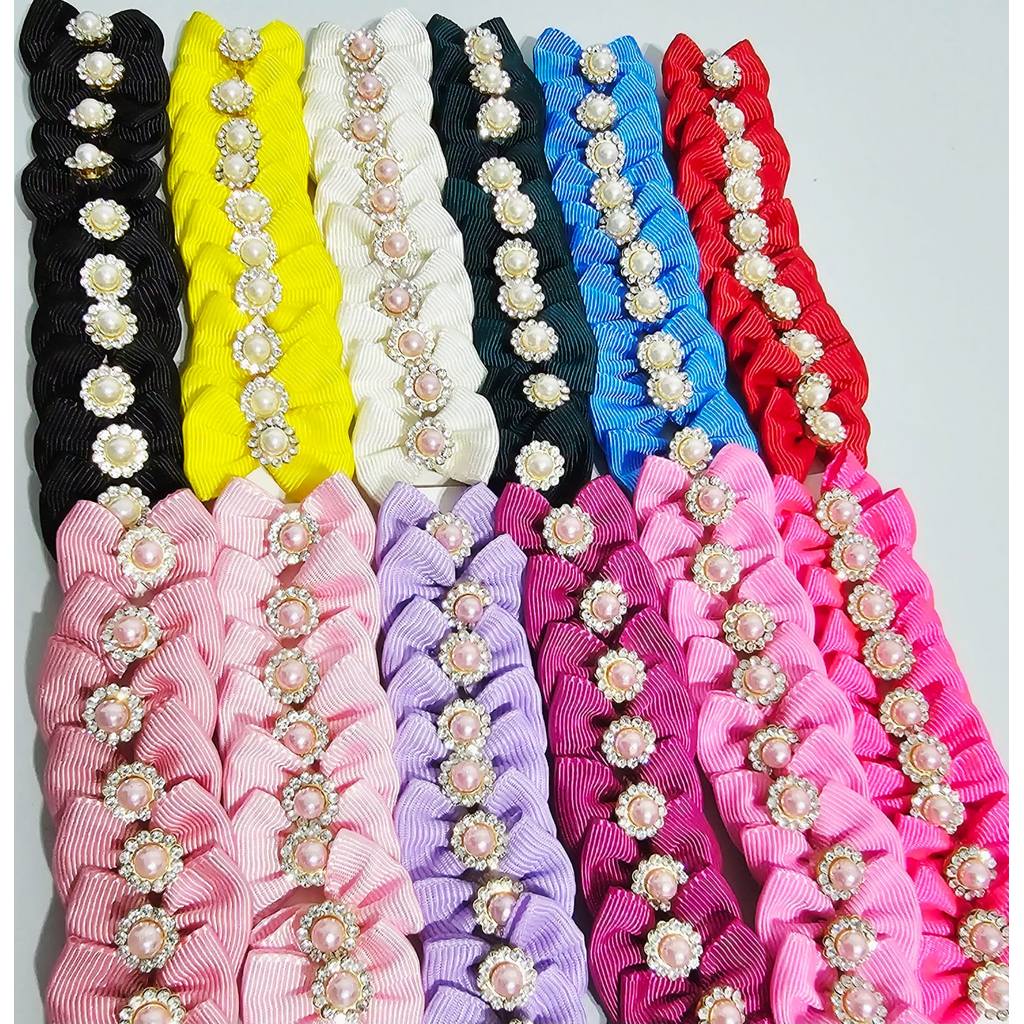 Kit Laços Cachorro Pet Banho e tosa groomer 2,5 cm (10 unidades) shitzu yorkshire lacinho pronta entrega