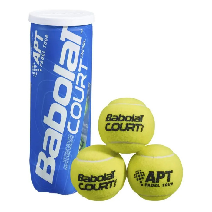 Bola de Tênis Padel Court Babolat - Tubo com 3