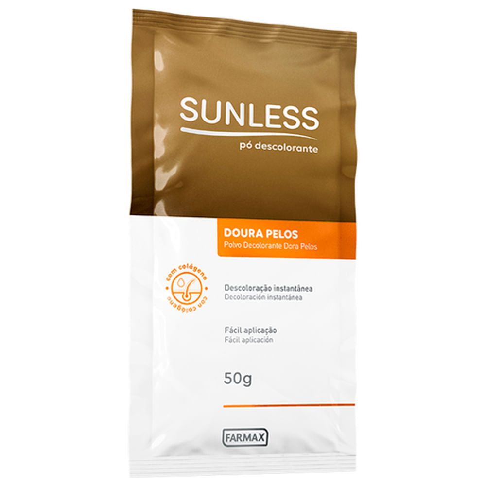 Pó Descolorante Sunless Doura Pelos 50g