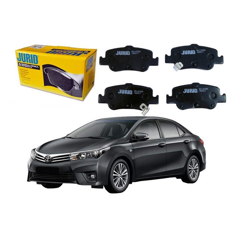 Pastilha Freio Traseira Corolla 1.8 2.0 2015 A 2017