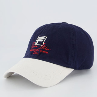 Bone Fila 1911 Marinho e Branco em Oferta na Shopee