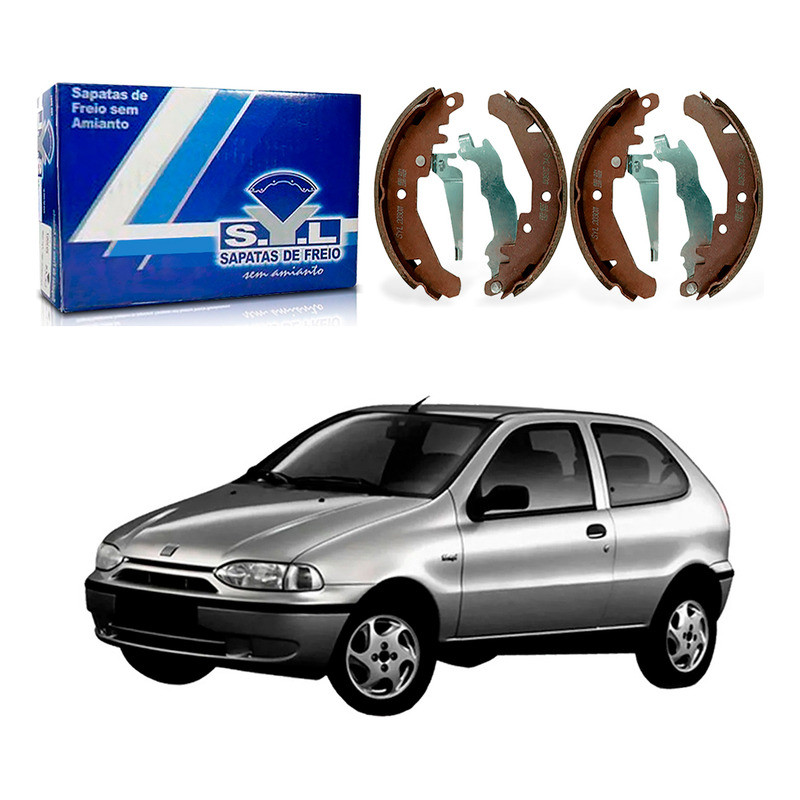Sapata De Freio Syl Fiat Palio 1.0 1.5 1.6 1996 A 2000 em Oferta na Shopee