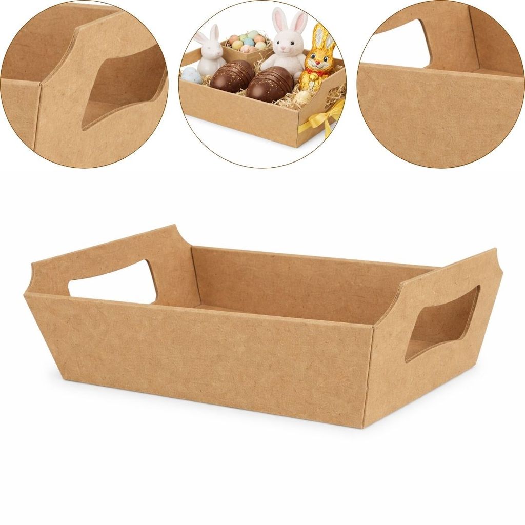 10 CESTA DE PÁSCOA GRANDE KRAFT 2271-16 (KX) PÁSCOA 2026 em Oferta na Shopee