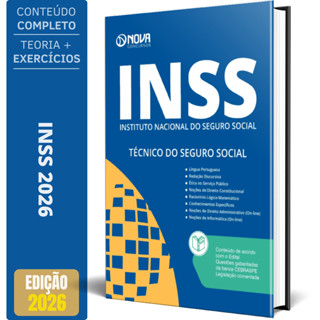 Apostila INSS 2026 - Técnico Do Seguro Social - Atualizada em Oferta na Shopee