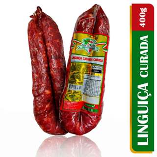 Linguiça Calabresa Curada Sem Pimenta 400g - Di Callani em Oferta na Shopee