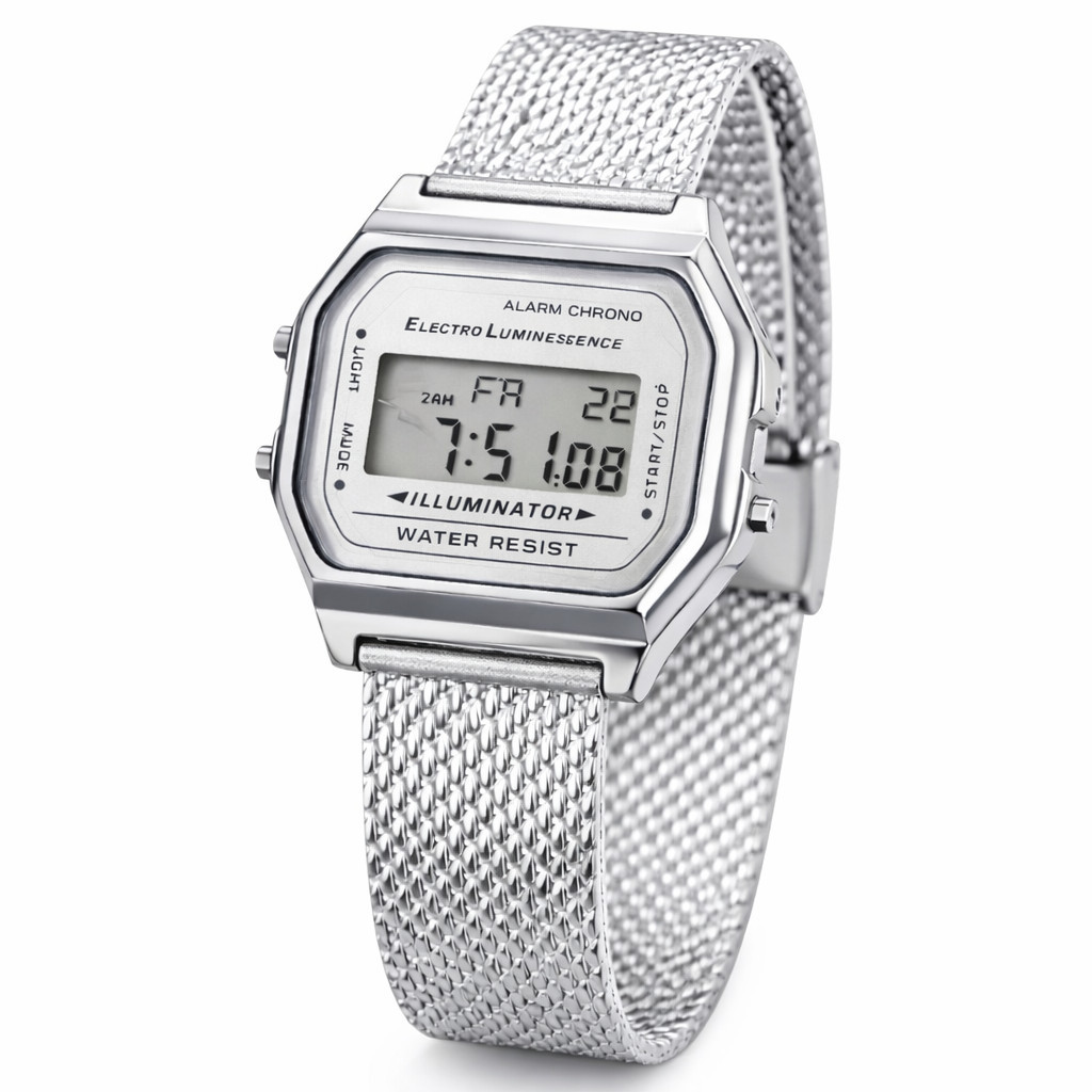 Relógio Feminino Digital Discreto com Visual Moderno em Oferta na Shopee