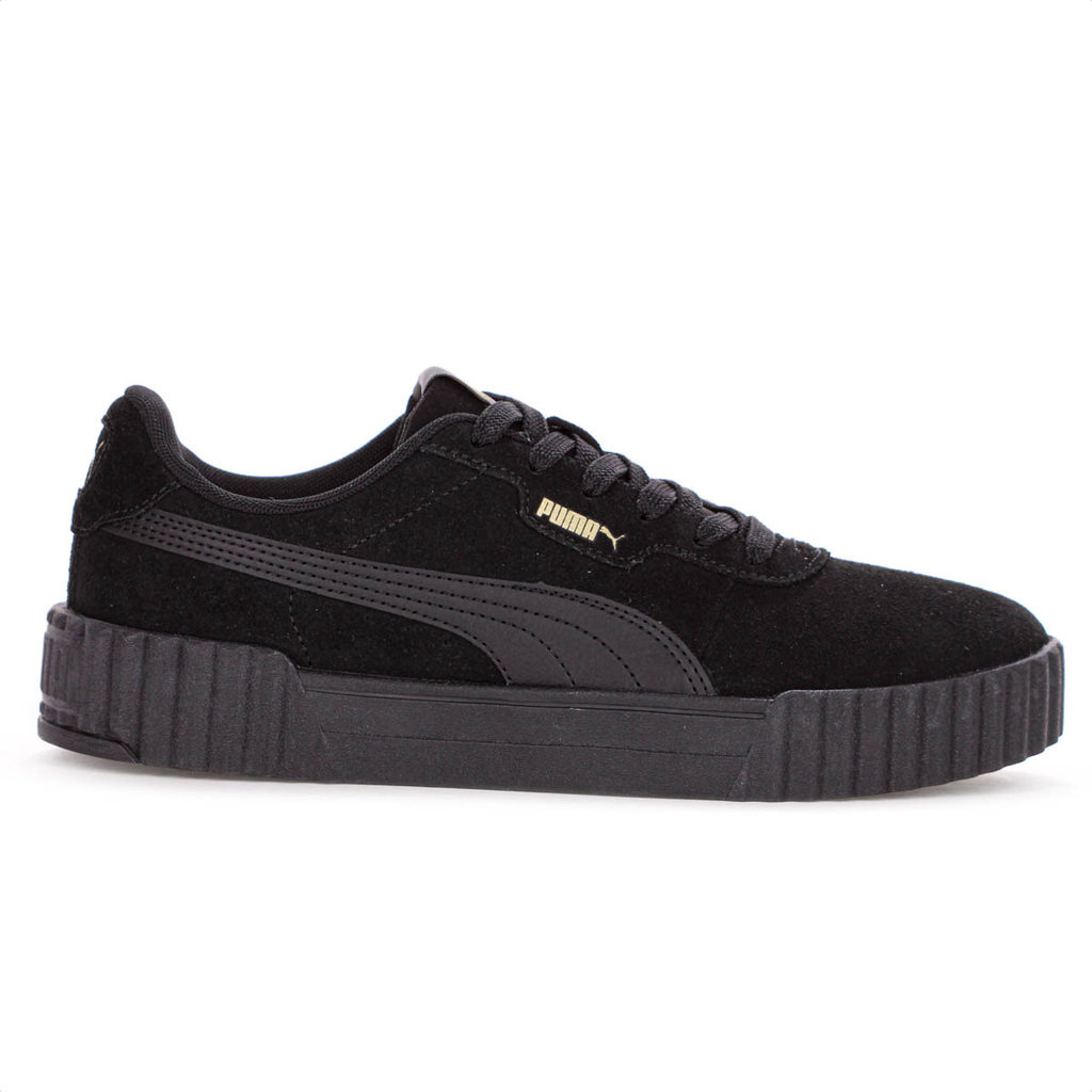 Tênis Puma Carina 3.0 SD BDP Preto e Dourado - Feminino