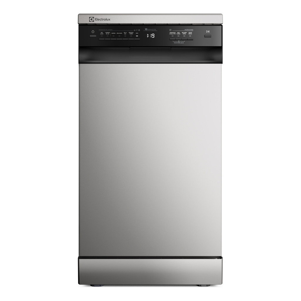 Lava-loucas 10 Servicos Inox Lava E Seca 127v - Electrolux
