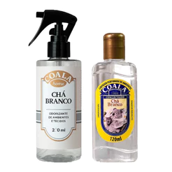 KIT COALA CHÁ BRANCO ODORIZANTE 260ML+ LIMPADOR PERFUMADO 120ML