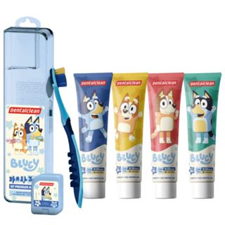 KIT PREMIUM INFANTIL 3EM1 BLUEY - SORTIDO - DENTALCLEAN em Oferta na Shopee