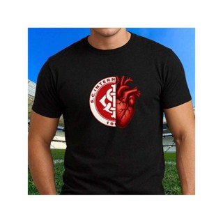 Camiseta Camisa Coração Internacional Colorado Lançamento Malha Premium 100% Algodão em Oferta na Shopee
