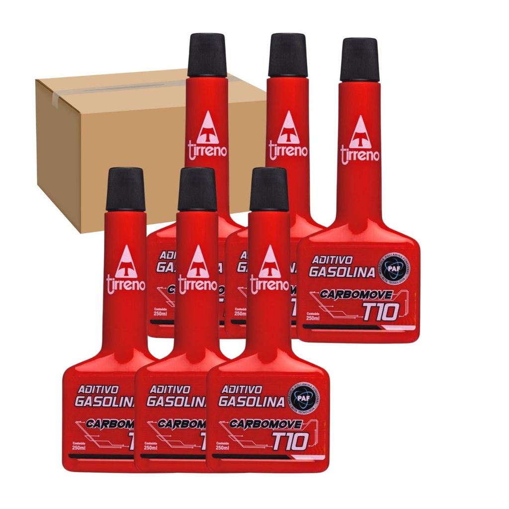 ADITIVO DESCARBONIZANTE CARBOMOVE GASOLINA T10 - Cx 6 und