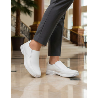 Sapato Social Masculino Branco Sola Premium Palmilha Comfort