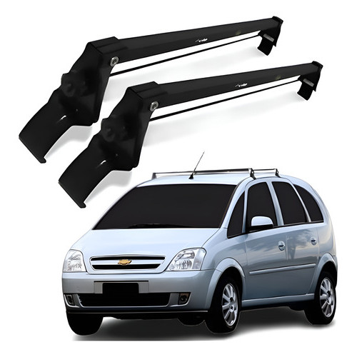 Rack Teto Bagageiro Meriva 2003 04 05 06 07 08 09 10 11 2012