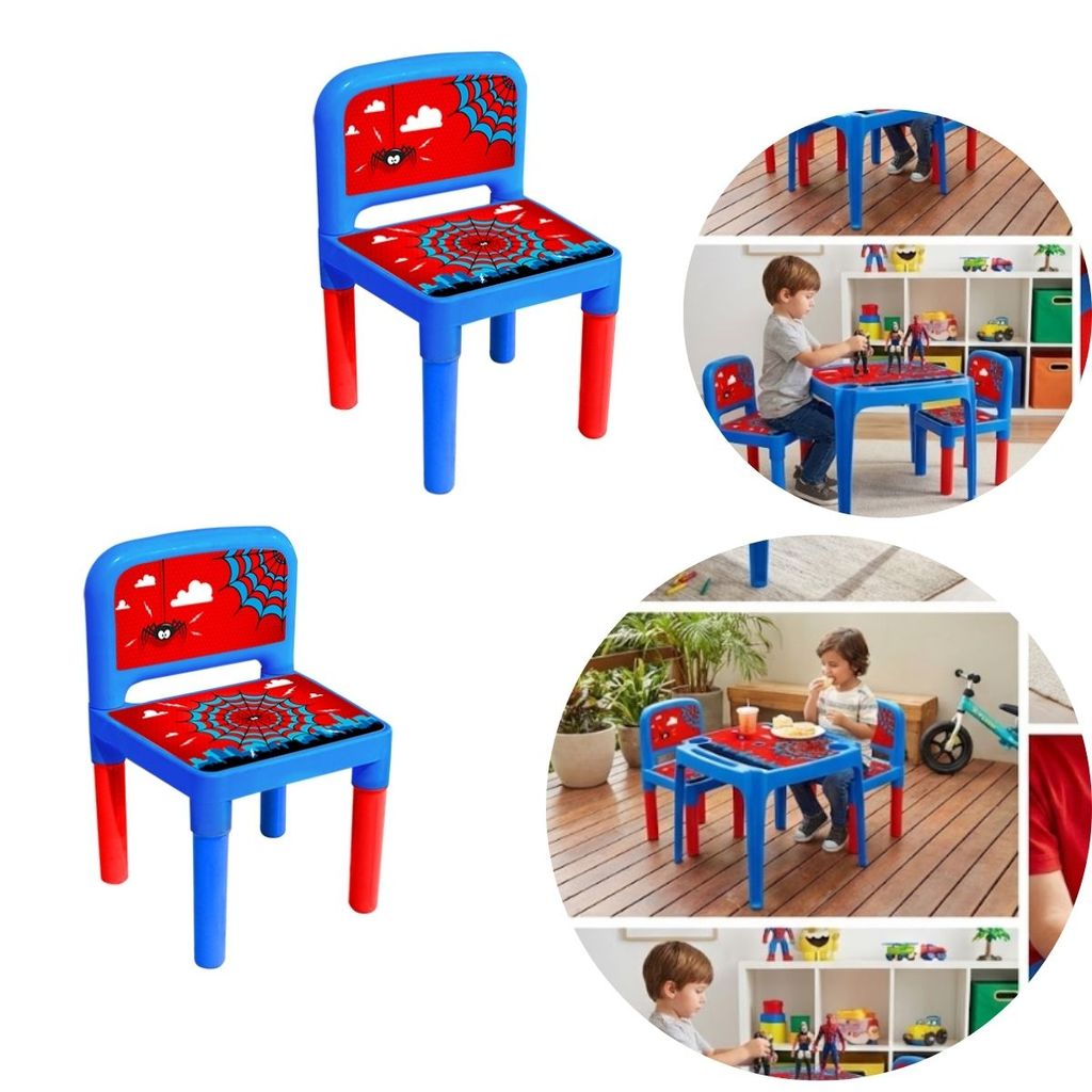 Kit 2 Cadeira Cadeirinha Infantil Desmontável Para Crianças em Oferta na Shopee