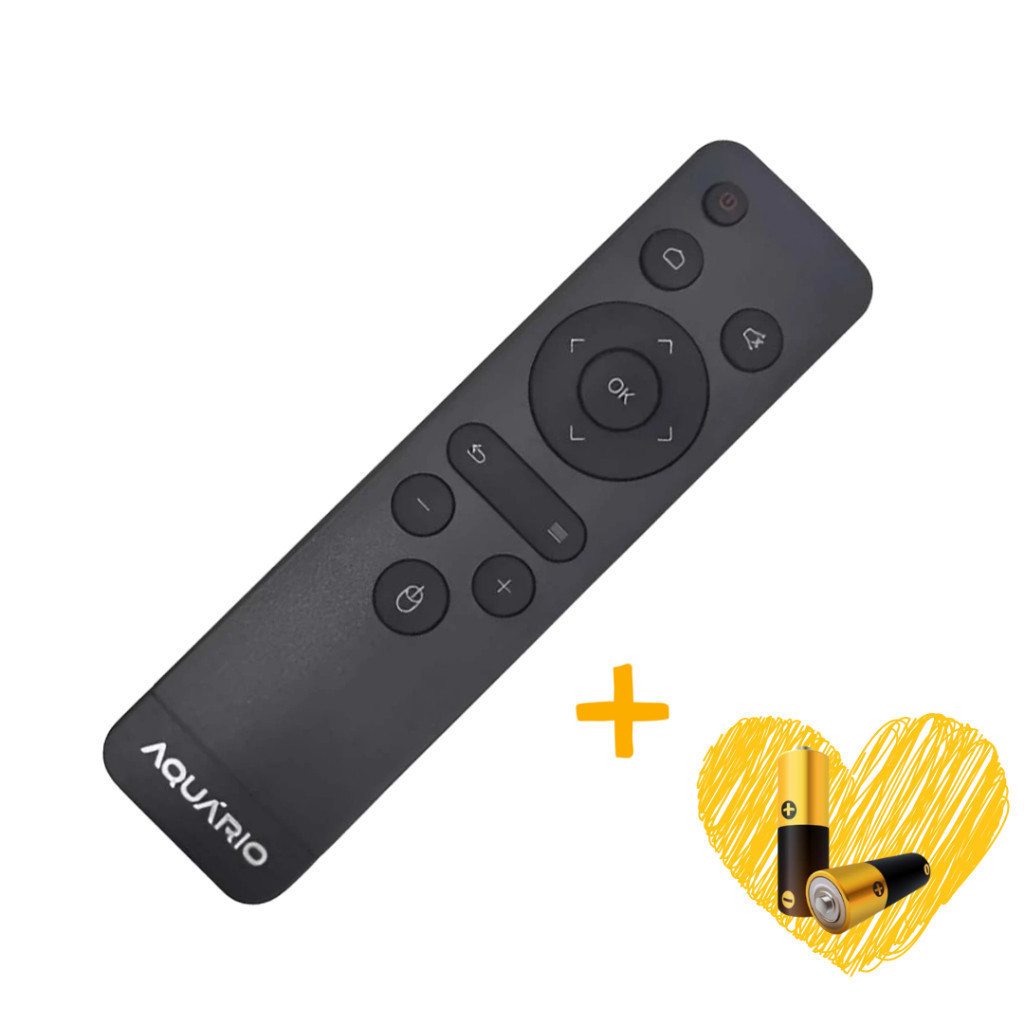 Controle Compatível com Aquário Stv 3000 Plus | Reposição | Com Pilhas em Oferta na Shopee