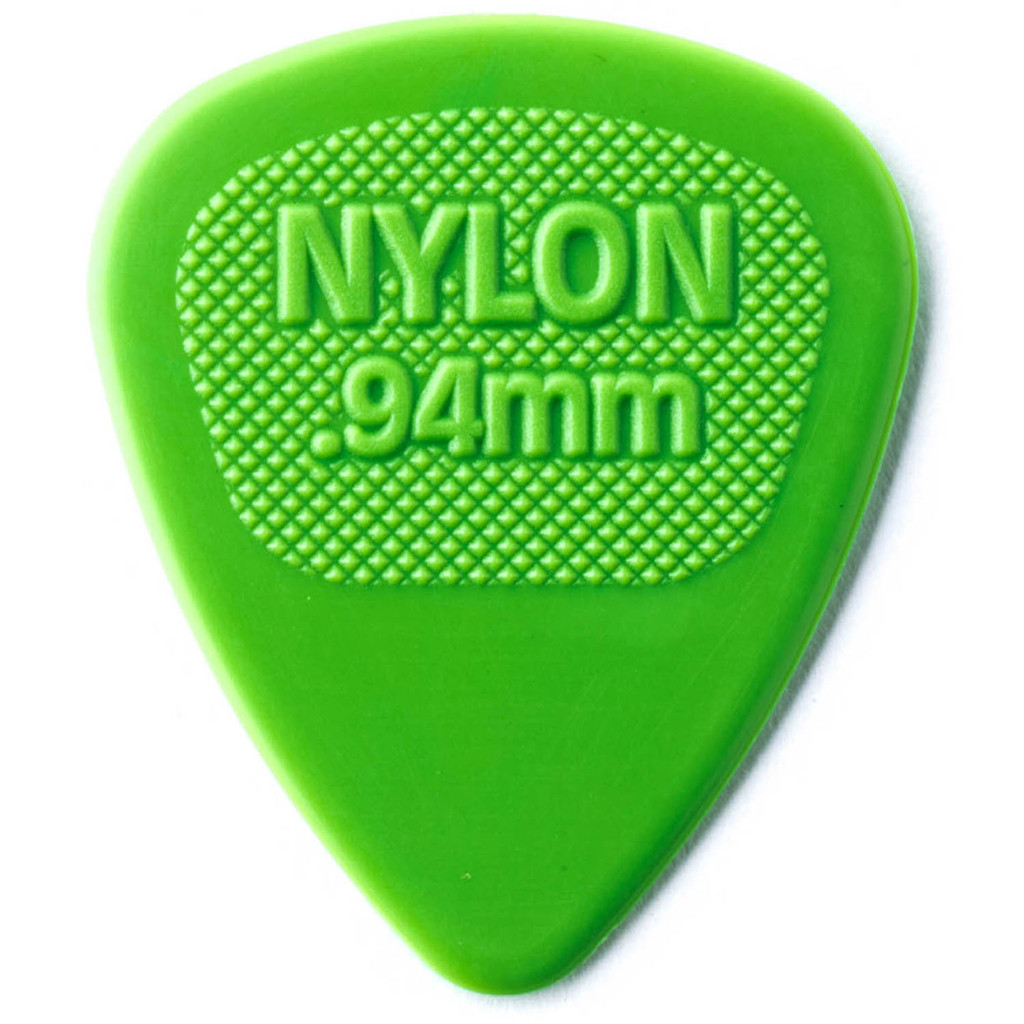 Palheta 0.94mm Verde Nylon Violão Cavaquinho Banjo Dunlop MIDI 443R.94 Cód. 1824 ( unidade )