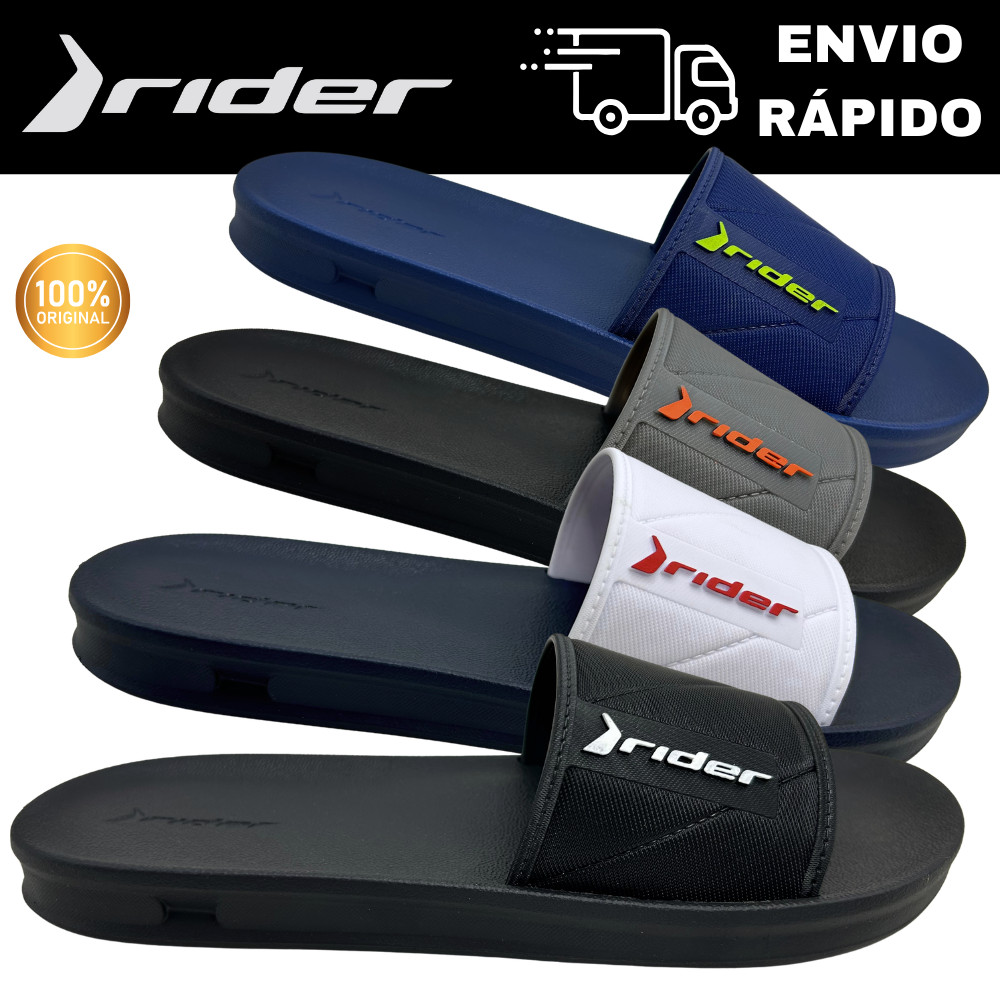 Chinelo Slide Masculino Rider Street 11578 Confortável, Leve e Ideal para Uso Urbano em Oferta na Shopee